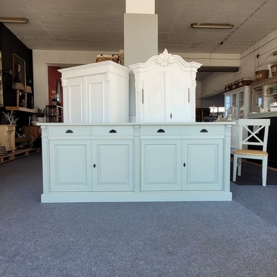Kommode Buffet Sideboard groß 220 cm Länge Landhaus Massivholz