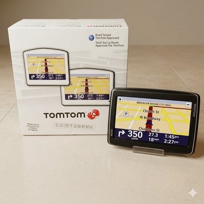 TomTom GO LIVE 1535M US-Canada & Mex Refurb Lifetime Maps, And Traffic Unit Only