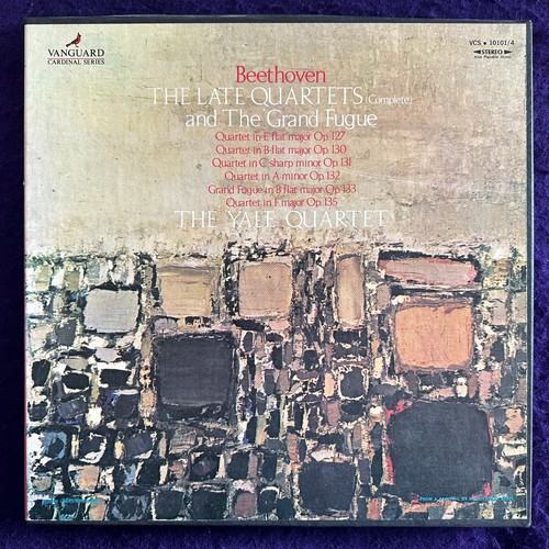 BEETHOVEN Streichquartette Late YALE QUARTET 4LP Box Set / Vanguard VCS 10101 EX+