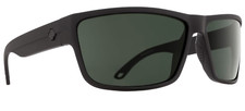 NEW Spy Rocky Sunglasses-SOSI Matte Black-Happy Gray Green Polarized Lens