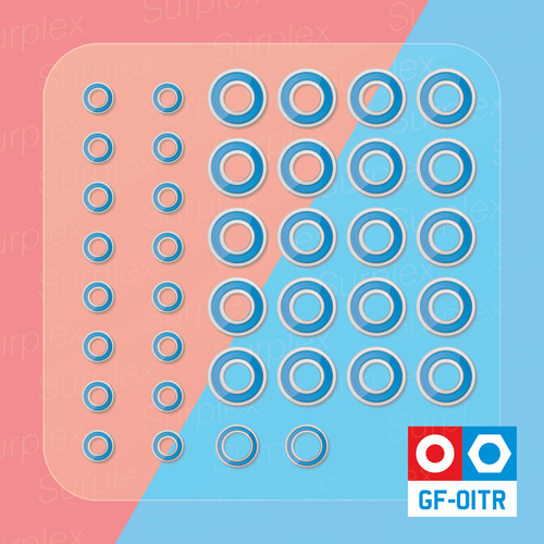 38-pc Ball Bearing Kit 'Hop-Up' Set for TAMIYA MONSTER BEETLE TRAIL GF-01TR 2RS - 第 1/1 張圖片