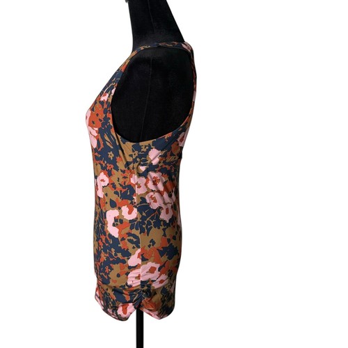 Prana Womens Locano Bra Tank Top Floral Print Size S Racerback Moisture Wicking - Picture 3 of 13
