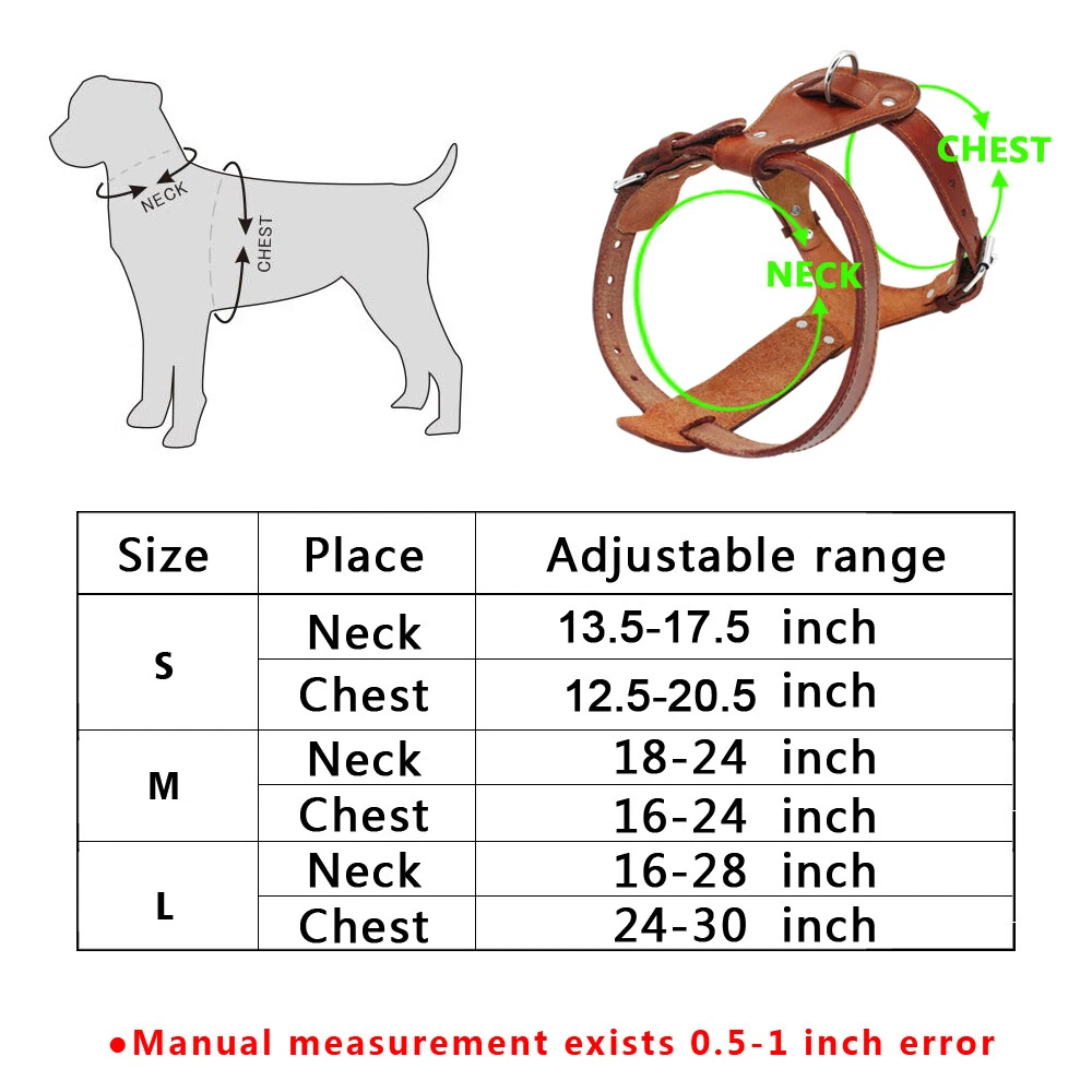Bulldog top harness size