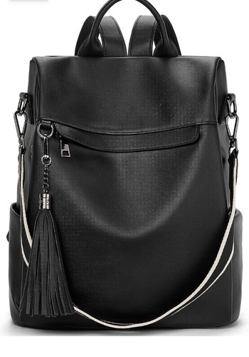 Backpack Purse for Women Leather Anti-theft Travel Backpack Fashion Shoulder ...