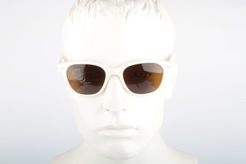 Vintage 1980's Vuarnet 004 Large White Sunglasses Mineral PX2000 Brown Lens - Picture 7 of 7