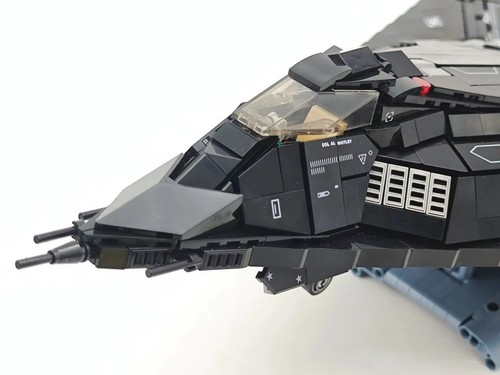 MOC F-117A Nighthawk Stealth Jet 1375 Pcs Military Brick Block Model Set NEW - Picture 10 of 14