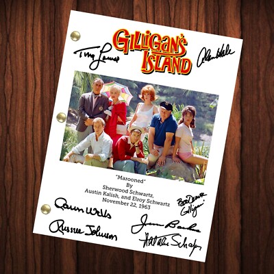 Gilligan's Island Signed Autographed Script Screenplay Pilot Episode ...