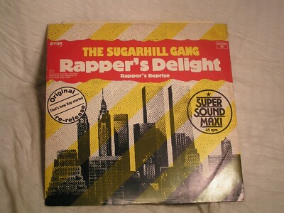 SUGARHILL GANG    -   RAPPER´S DELIGHT !! ( MAXI ) * D-Pressung * VINYL N M *