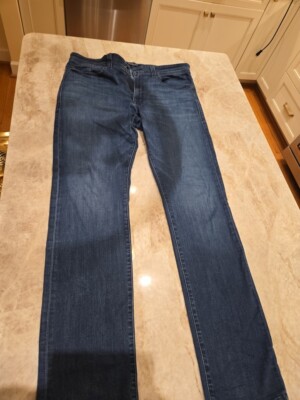 Fidelity Jimmy Jeans Mens 38 Akira Blue Stretch Denim Slim Fit USA Made