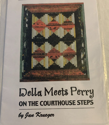 Hearthside Quilters Nook Della Meets Perry Jan Krueger Quilt Pattern 7.5'' blocks