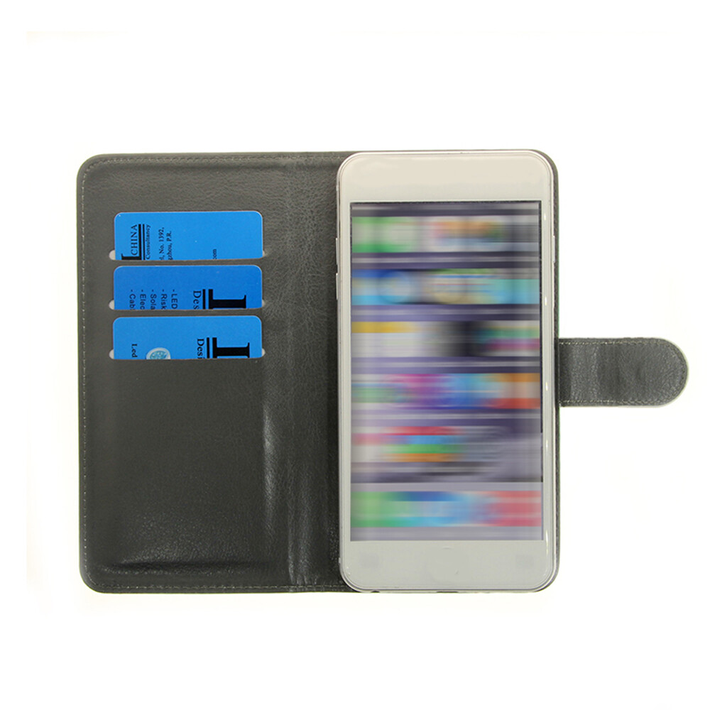 Étui Flipstyle (Type Livre) Pour Archos Oxygen 63 - Housse Coque Flip Cover, Noir, Neuf, Livraison Rapide D'Allemagne