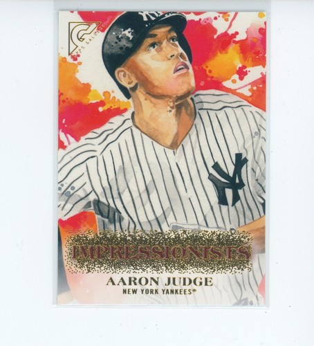 2018 Topps Gallery Impressionists Aaron Judge #I-24