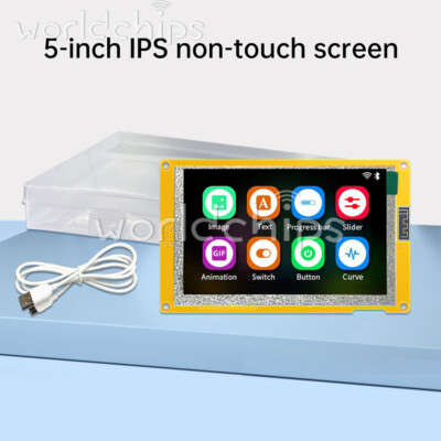 ESP32-S3 WiFi Bluetooth Development Board Module + 5in 7in 800*480 Screen Type-C