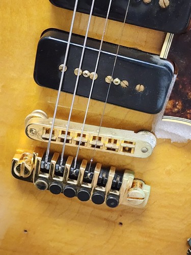 1984 Gibson ES-357 Figured Natural Semi-Hollow Guitar Tim May w/ Hard Case! - Picture 6 of 24