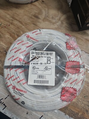 500ft 18/2 Stranded CMR/CL2R Gray Cable Coleman  51104-55-09