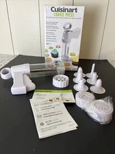 Cuisinart 25 Piece Cookie Press Set Cupcake/Cake Decorating Frosting