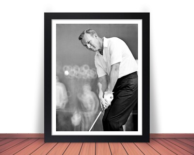 Framed ARNOLD PALMER Golf Photo Picture 1967 MASTERS Augusta 8x10 or 11x14 (W15)