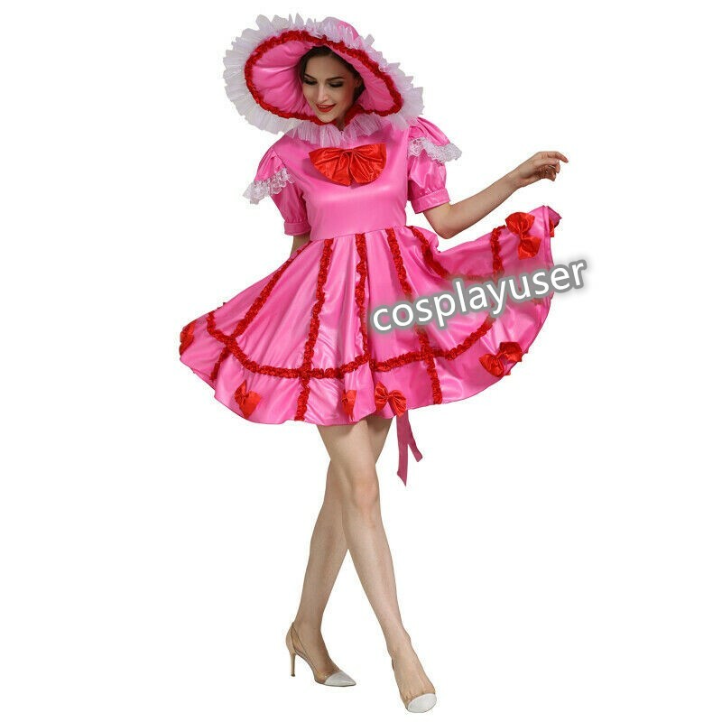 neon pink pvc dress Amazon.com: Women Plastic PVC Dress See Through A Line Plastic PVC Clear Dress Waterproof Plus Size Dress Sexy Costume,Pink,5XL : Clothing, Shoes & Jewelry