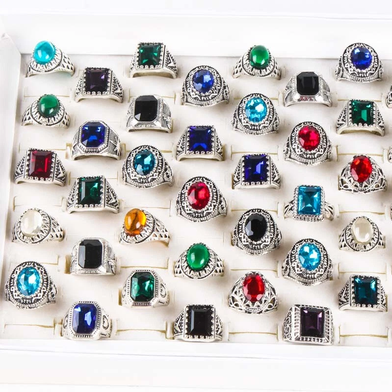 Vintage gemstone jewelry deals