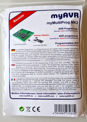myMultiProg MK2, AVR Programmer BAUSATZ