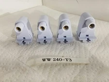 New Etlin Daniels FL315-WSB Snap-In Lamp Socket Fixture Lot of ( 4 ) [WW 240-T3