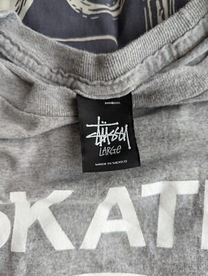 stussy SKATE TOUGH TEE old マリリンモンロー Vintage Y2K Stussy