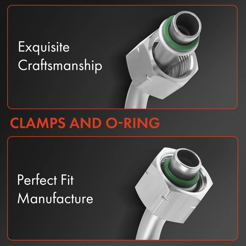 Manguera de aire acondicionado línea líquida para Chevrolet Blazer C/K1500 2500 3500 Suburban Tahoe GMC Foto 2 de 4