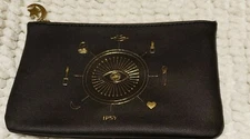 Bag October 2020 Makeup BLACK with design in gold  New BAG ONLY