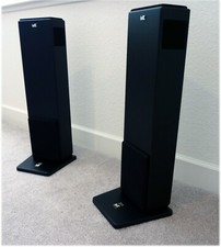 M&k Cs-29 Beautiful Pair Tripole /dipole Column Surround Speakers Very Rare