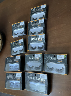 Lot of TEN Ardell 3D Faux Mink Lashes Pixie Dust Spooky Edition Halloween