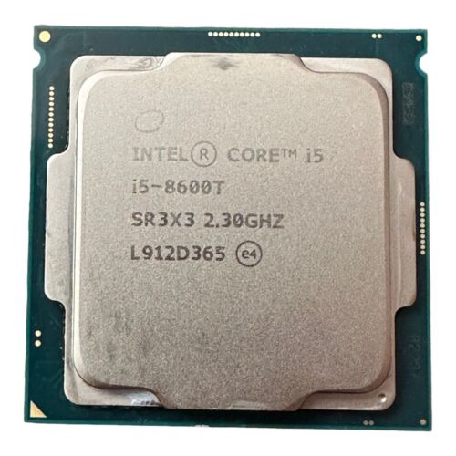 8th Gen Intel Core i5-8600T CPU 2.3 GHz (Turbo 3.7 GHz) 6-Core 9M