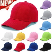 Baseball Caps Hat Children Kids Boys Girl Plain Baseball Cap Snapback Sport Hats