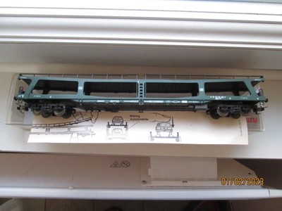 Wagon porte autos à 2 étages - Fleischmann HO - n°5285 - Modélisme