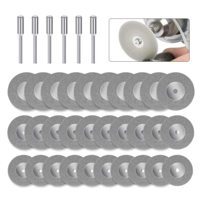 MARKENLOS 36X Diamant Trennscheibe für Dremel Diamant Trennscheiben 16/20/25mm für Stein