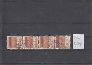 Germany Strip Of 4 Stamps Nr 501 Used Ebay