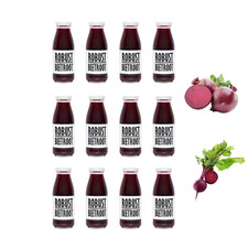 Robust Beetroot Juice, 100% Vegetable & Fruit-Based, 12 x 250ML  NFC