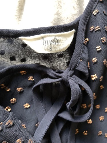 Hush Aida Top Party Smart Elegant Gold Uk 8 S Abend - Bild 10 von 10