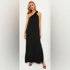 Tuckernuck Pomander Place Women's Black Soleil Gown, Size Large