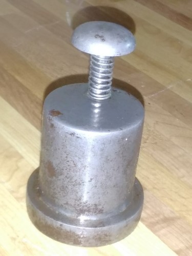 Prototipo strumento manuale per fori carta o cuoio punzone antico - Foto 3 di 6