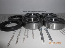 4  Radlager, 2 Dichtringe u. Splinte für alle DDR- ANHÄNGER HP400,HP350 HP401 HP