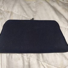 Clutch Black Vintage Garay Snap Rhinestone Closure
