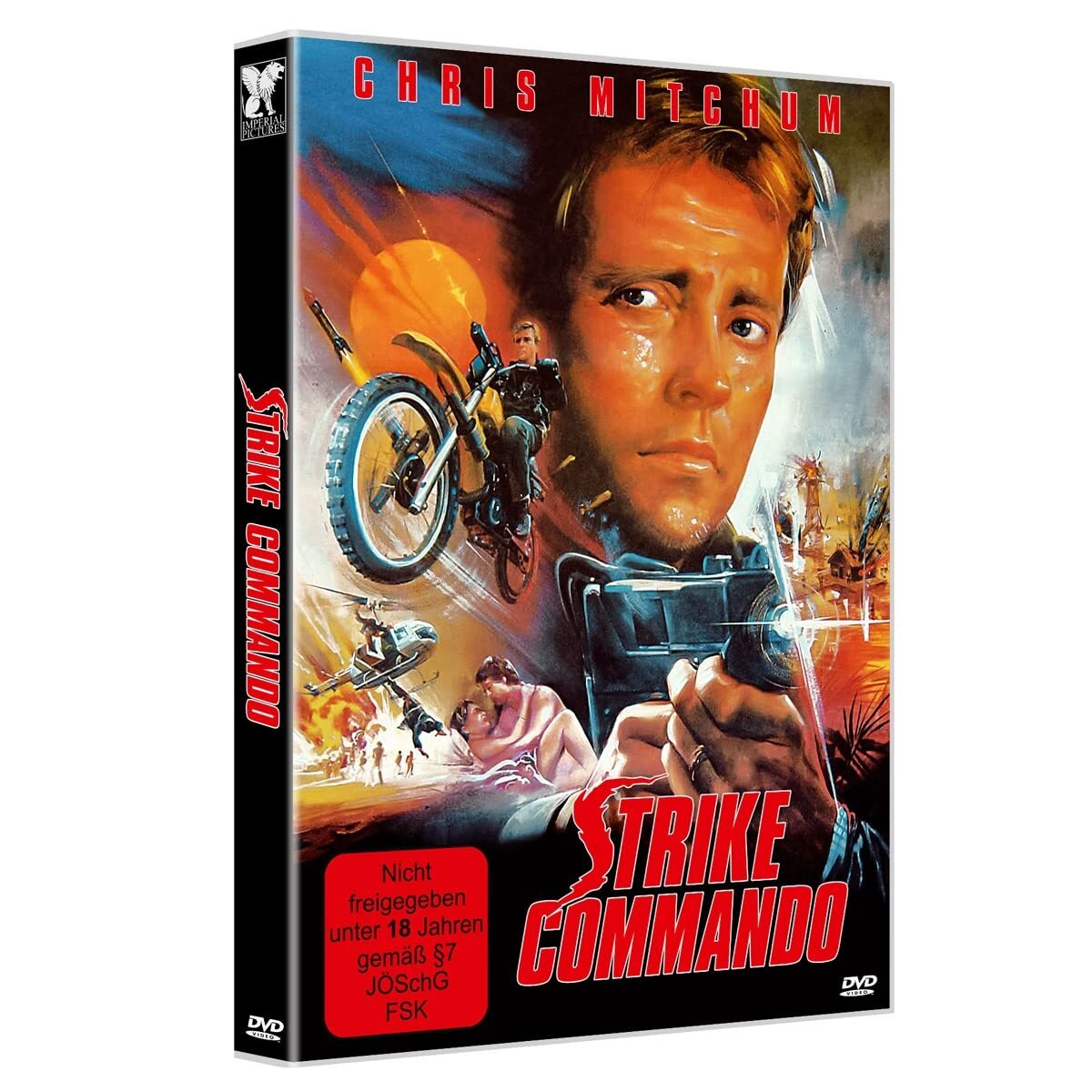 Strike Commando  - Cover B (DVD) Christopher Mitchum Mike Abbott Ida Iasha