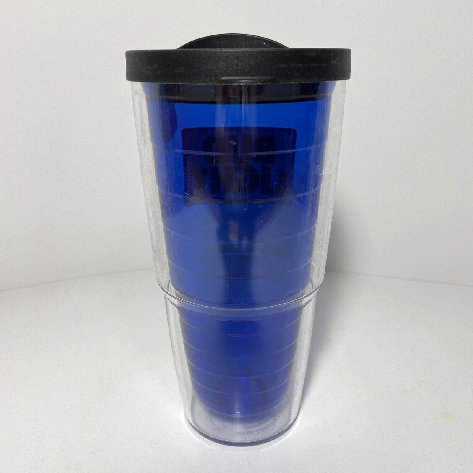 Bud Light 24 oz Tervis Tumbler Cup with Black Lid