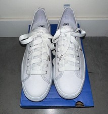 Keds Triple Up Blue White Rainbow Platform Sneakers Shoes WF62654 Womens size 8