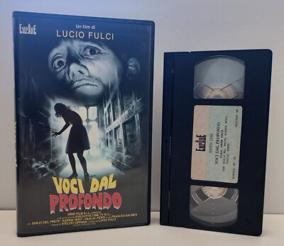 Lucio Fulci - STIMMEN AUS DER TIEFE - VHS Ex-Verleih - EMPIRE VIDEO - SELTEN !!!