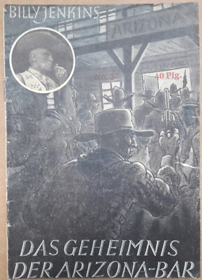 Billy Jenkins, Heft 3, Zustand 3-, Inhalt vollständig, Uta Verlag, 