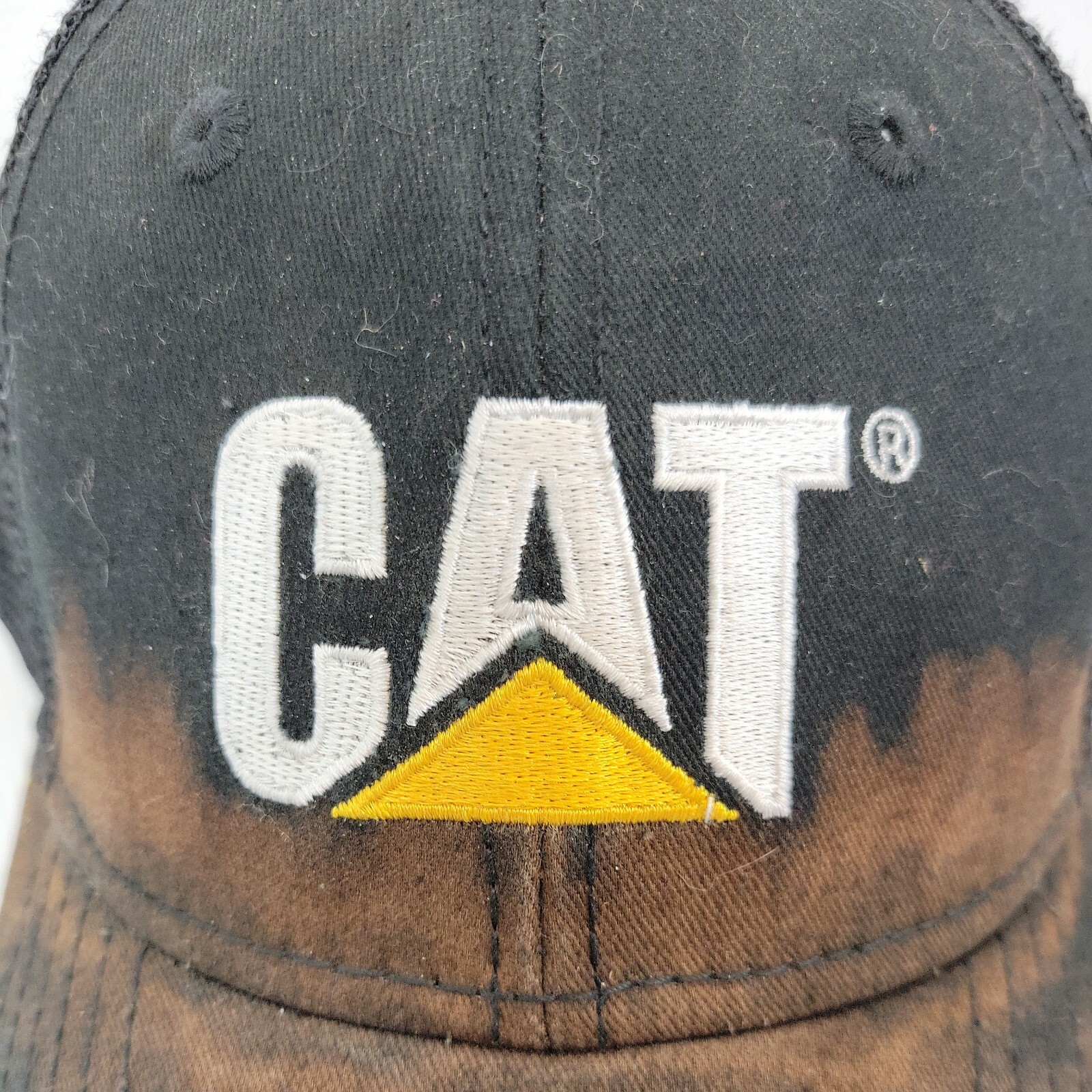 CAT Hat Adjustable Baseball Cap Snapback Black Eq… - image 2