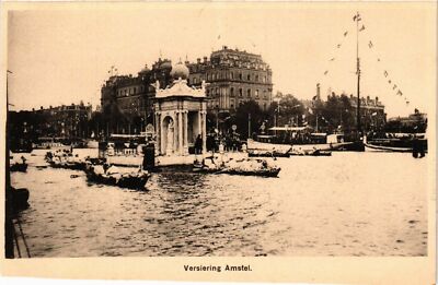 CPA AK Versiering Amstel DUTCH ROYALTY (784566)