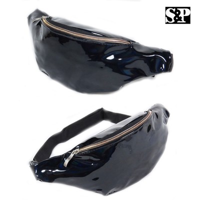 shiny fanny pack