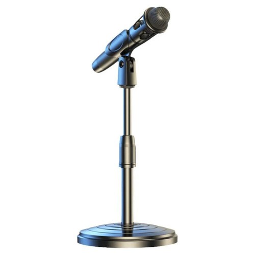 Sturdy Mini Desk Microphone Stand Foldable Microphone Clip Desk Mount - Picture 7 of 12